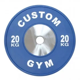 Disque Compétition Bumper 20 kg CUSTOM GYM - Disques cross training - BSA PRO