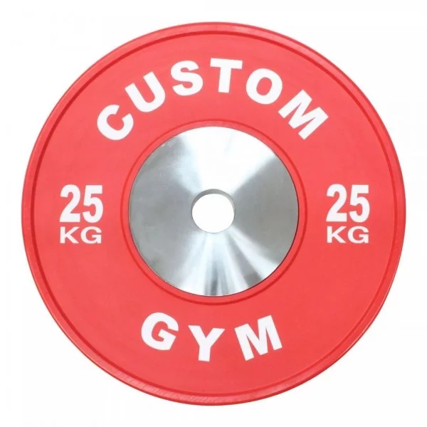 Disque Compétition Bumper 25 kg CUSTOM GYM - Disques cross training - BSA PRO