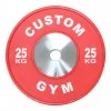 Disque Compétition Bumper 25 kg CUSTOM GYM - Disques cross training - BSA PRO