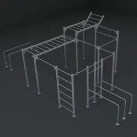 Structure Cross Training Calisthenics CUSTOM GYM CA02 - BSA cages Cross Training - BSA PRO