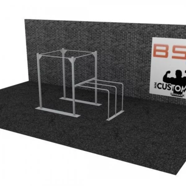 Structure Cross Training CUSTOM GYM CT04 - BSA cages Cross Training - BSA PRO