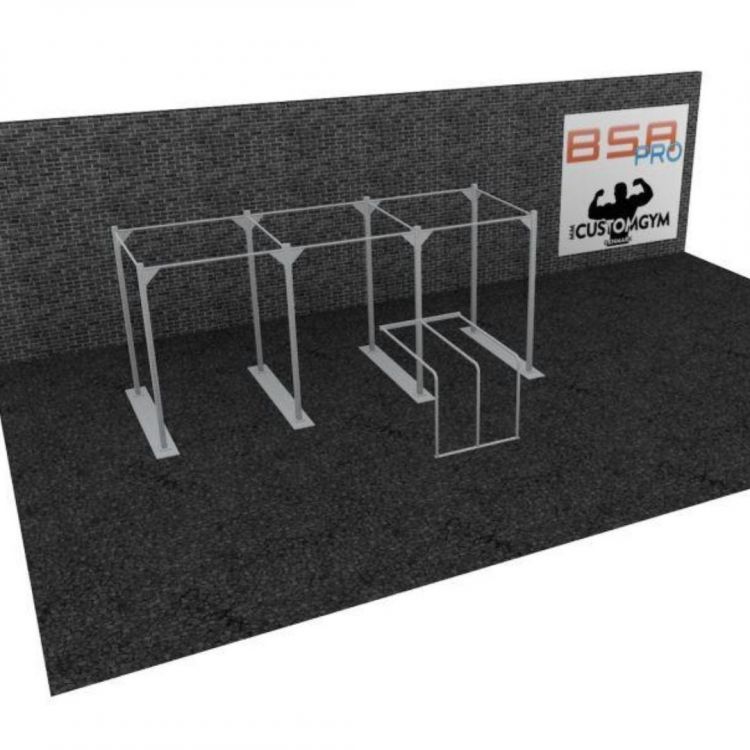 Cage Cross Training Dip Station CUSTOM GYM DS02 - BSA cages Cross Training - BSA PRO