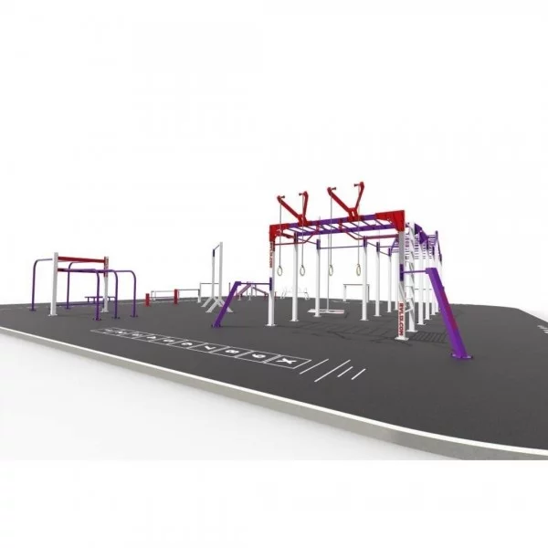 STREET WORKOUT Parc 240 m2 - Workout Large Park - BSA PRO