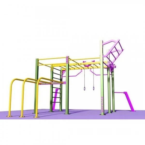 Nippur S PLUS parc 68 m2 Street Workout - Workout Middle Park - BSA PRO