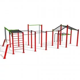 Nippur L PLUS parc 119 m2 Street Workout - Workout Middle Park - BSA PRO