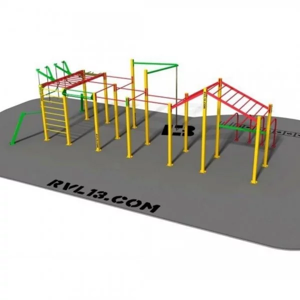 Nippur L PLUS parc 119 m2 Street Workout - Workout Middle Park - BSA PRO