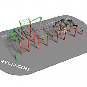 Nippur L MAX parc 128 m2 Street Workout - Workout Middle Park - BSA PRO