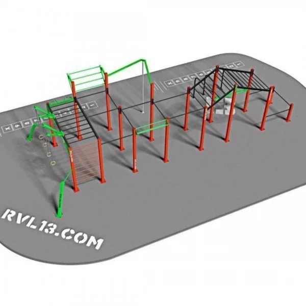 Nippur L MAX parc 128 m2 Street Workout - Workout Middle Park - BSA PRO