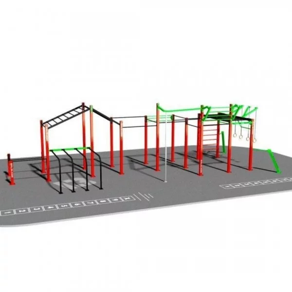 Nippur L MAX parc 128 m2 Street Workout - Workout Middle Park - BSA PRO