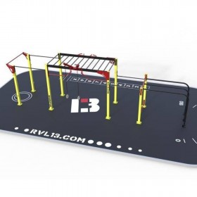 Shurupak parc 68 m2 Street Workout - Workout Middle Park - BSA PRO