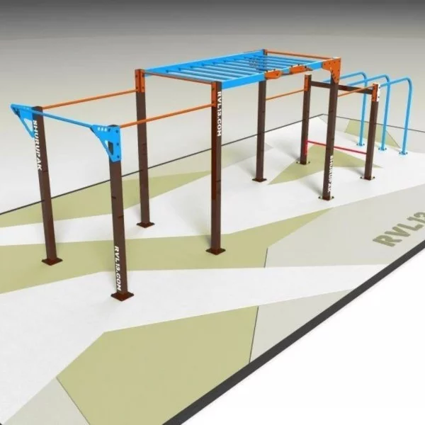 Shurupak parc 68 m2 Street Workout - Workout Middle Park - BSA PRO
