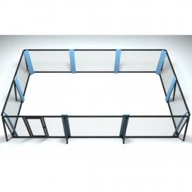 Panneau de Cage MMA 2.40 m avec porte - Cages MMA - BSA PRO
