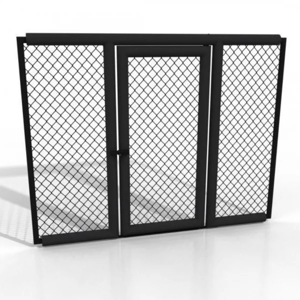 Panneau de Cage MMA 2.40 m avec porte - Cages MMA - BSA PRO