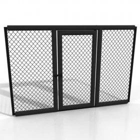 Panneau de Cage MMA 2.80 m avec porte - Cages MMA - BSA PRO