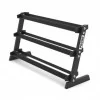Rack pour haltères 3 niveaux noir - Racks de musculation - BSA PRO