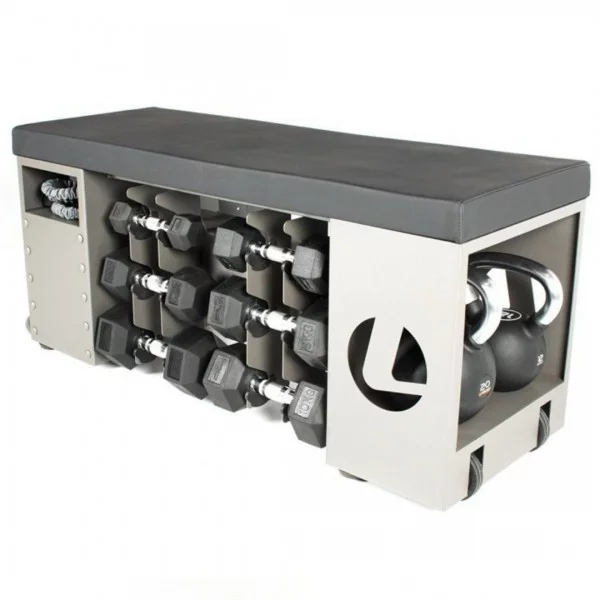 Banc Functional Studio vide gris - HIIT Bench - BSA PRO