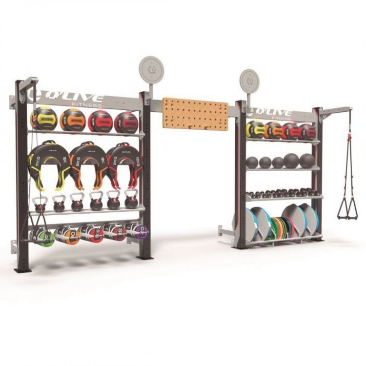 Wall Storage Functional ONE + 564 cm - Cages functional training - BSA PRO