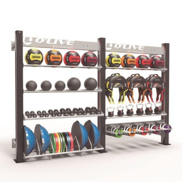 Wall Storage Functional ONE + 381 cm - Cages functional training - BSA PRO