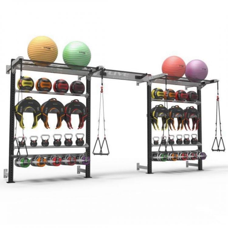 Wall Storage Functional ONE 551 cm - Cages functional training - BSA PRO