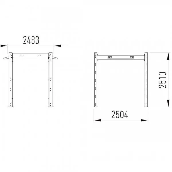 FS plus 100 - Cages functional training - BSA PRO