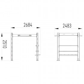 FS plus 200 - Cages functional training - BSA PRO