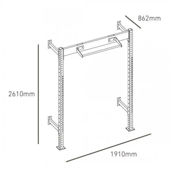 FS wall 100 - Cages functional training - BSA PRO
