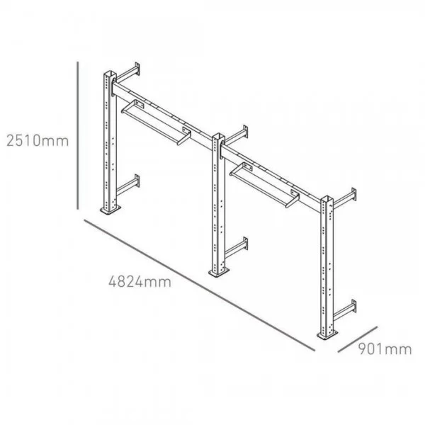 FS wall plus 200 - Cages functional training - BSA PRO
