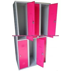 Vestiaire 6 casiers 300 mm - Vestiaires - BSA PRO