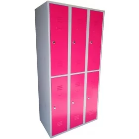 Vestiaire 6 casiers 400 mm - Vestiaires - BSA PRO