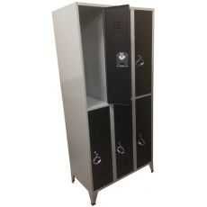 Vestiaire 6 casiers 400 mm - Vestiaires - BSA PRO