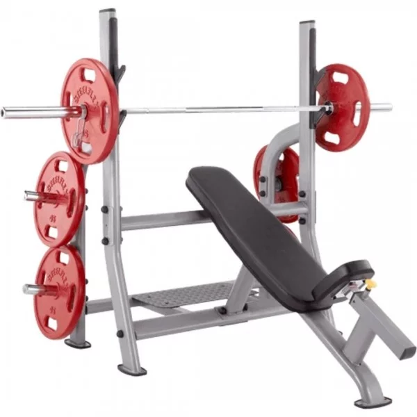 Banc olympique incliné Pro - Bancs Musculation - BSA PRO