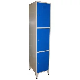 Vestiaire 3 casiers 300 mm - Vestiaires - BSA PRO
