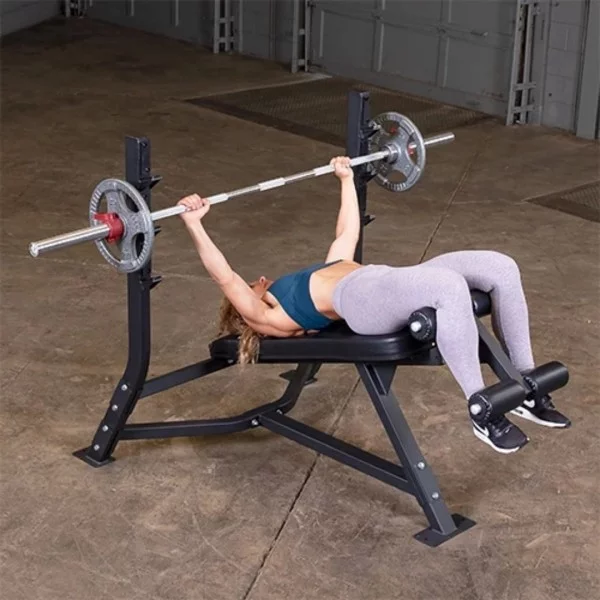 Banc olympique décliné Pro Clubline - Bancs Musculation - BSA PRO