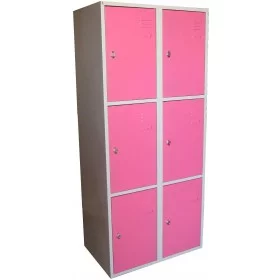 Vestiaire 6 casiers 400 mm B26 - Vestiaires - BSA PRO