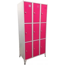 Vestiaire 9 casiers 300 mm - Vestiaires - BSA PRO