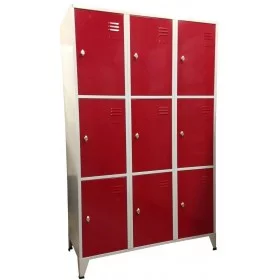 Vestiaire 9 casiers 400 mm - Vestiaires - BSA PRO