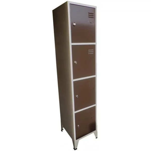 Vestiaire 4 casiers 400 mm B14 - Vestiaires - BSA PRO