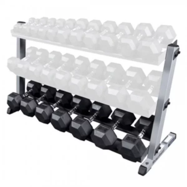 Rack haltères HEX 3 niveaux - Racks de musculation - BSA PRO