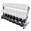 Rack haltères HEX 3 niveaux - Racks de musculation - BSA PRO