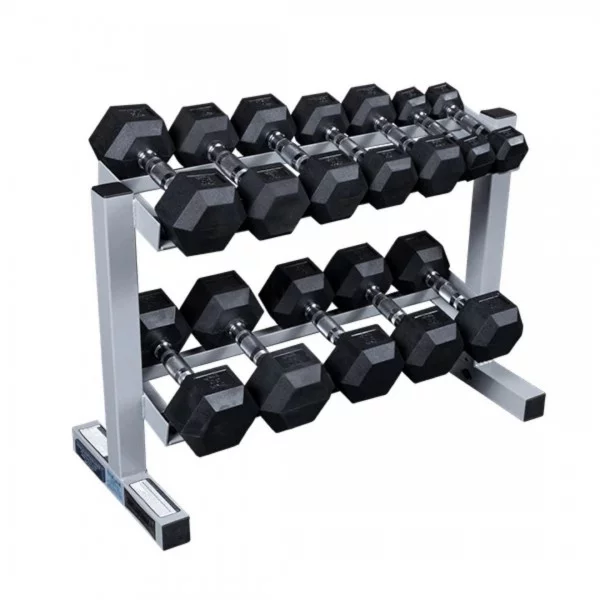 Rack haltères 2 niveaux - Racks de musculation - BSA PRO