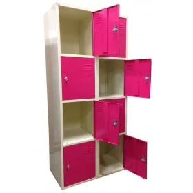 Vestiaire 8 casiers 300 mm A28 - Vestiaires - BSA PRO