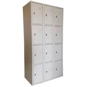 Vestiaire 12 casiers 300 mm A12 - Vestiaires - BSA PRO