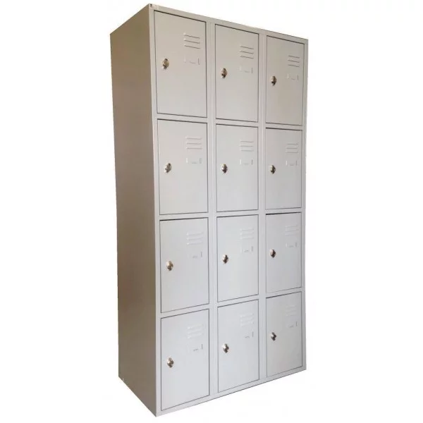 Vestiaire 12 casiers 300 mm A12 - Vestiaires - BSA PRO