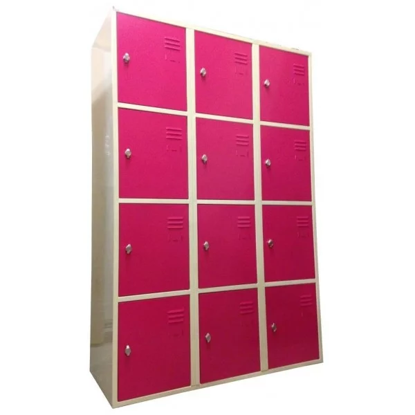 Vestiaire 12 casiers 300 mm A12 - Vestiaires - BSA PRO
