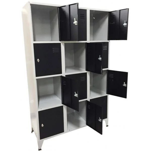 Vestiaire 12 casiers 400 mm B312 - Vestiaires - BSA PRO