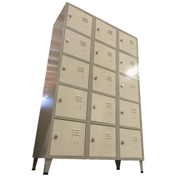 Vestiaire 15 casiers 400 mm - Vestiaires - BSA PRO