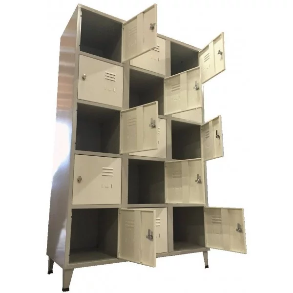 Vestiaire 15 casiers 400 mm - Vestiaires - BSA PRO