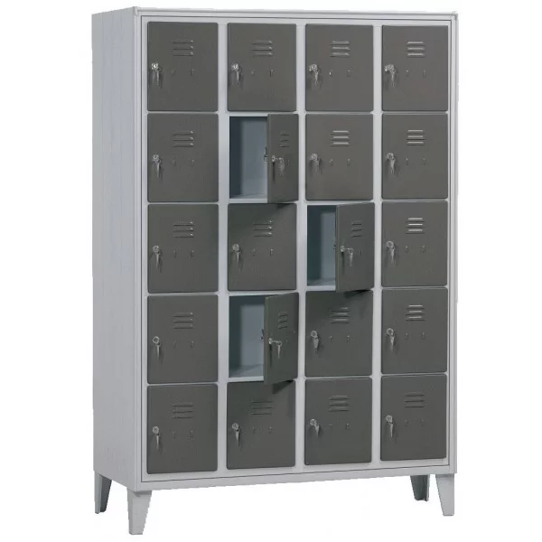 Vestiaire 20 casiers 300 mm - Vestiaires - BSA PRO