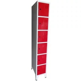 Vestiaire 6 casiers 300 mm A16 - Vestiaires - BSA PRO