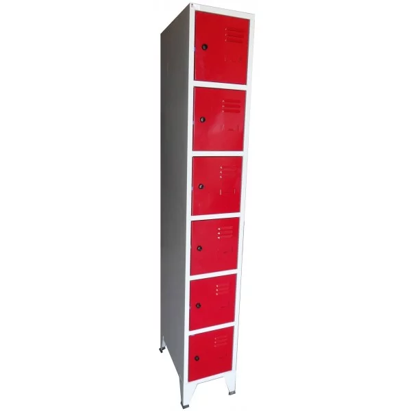 Vestiaire 6 casiers 300 mm A16 - Vestiaires - BSA PRO